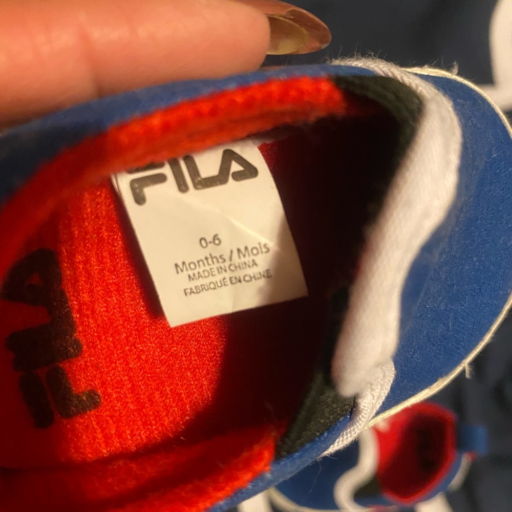 Fila.  Fun colors.  Used once.